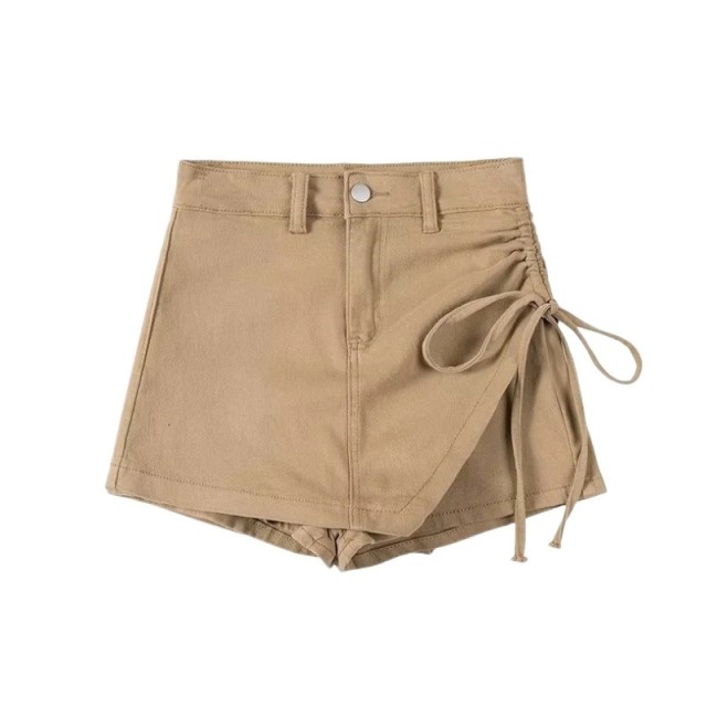 Vintage High Waist Trouser Skirt