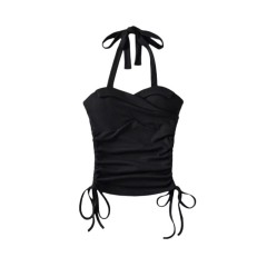 Hanging Neck Slim Fit Top