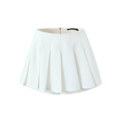 Vintage High Waisted Pleated Skirt