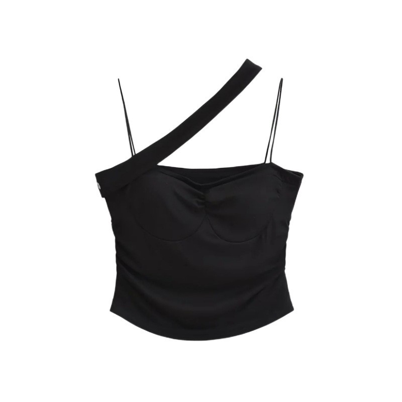 Diagonal Shoulder Strap Top