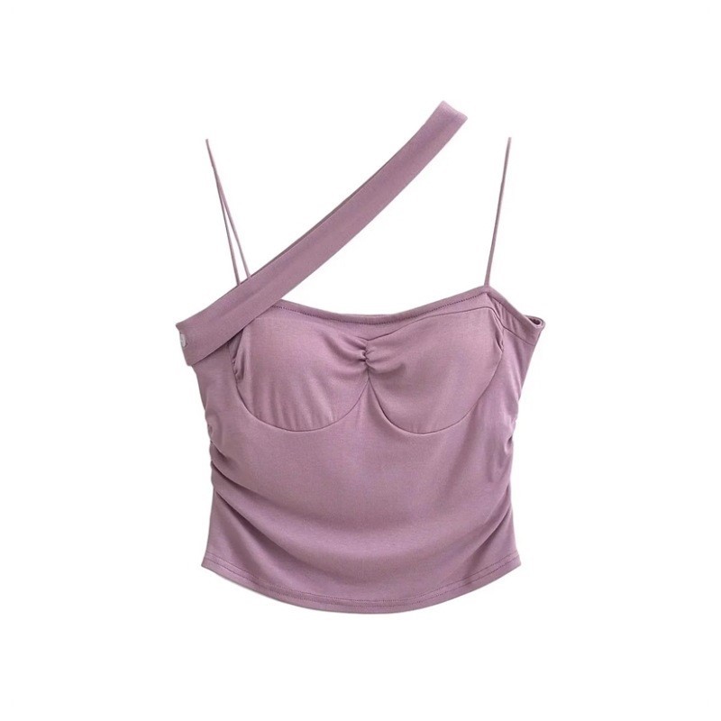 Diagonal Shoulder Strap Top