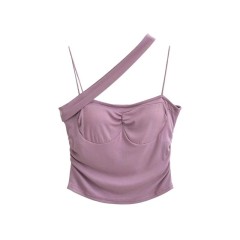 Diagonal Shoulder Strap Top