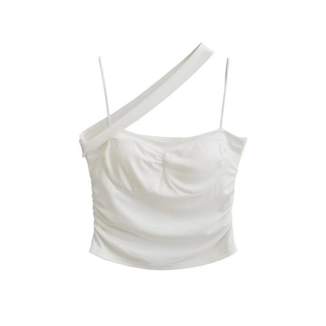 Diagonal Shoulder Strap Top