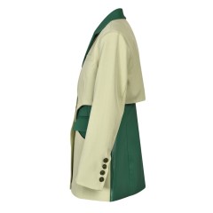 Top Hollow Waist Wrapped Suit Coat