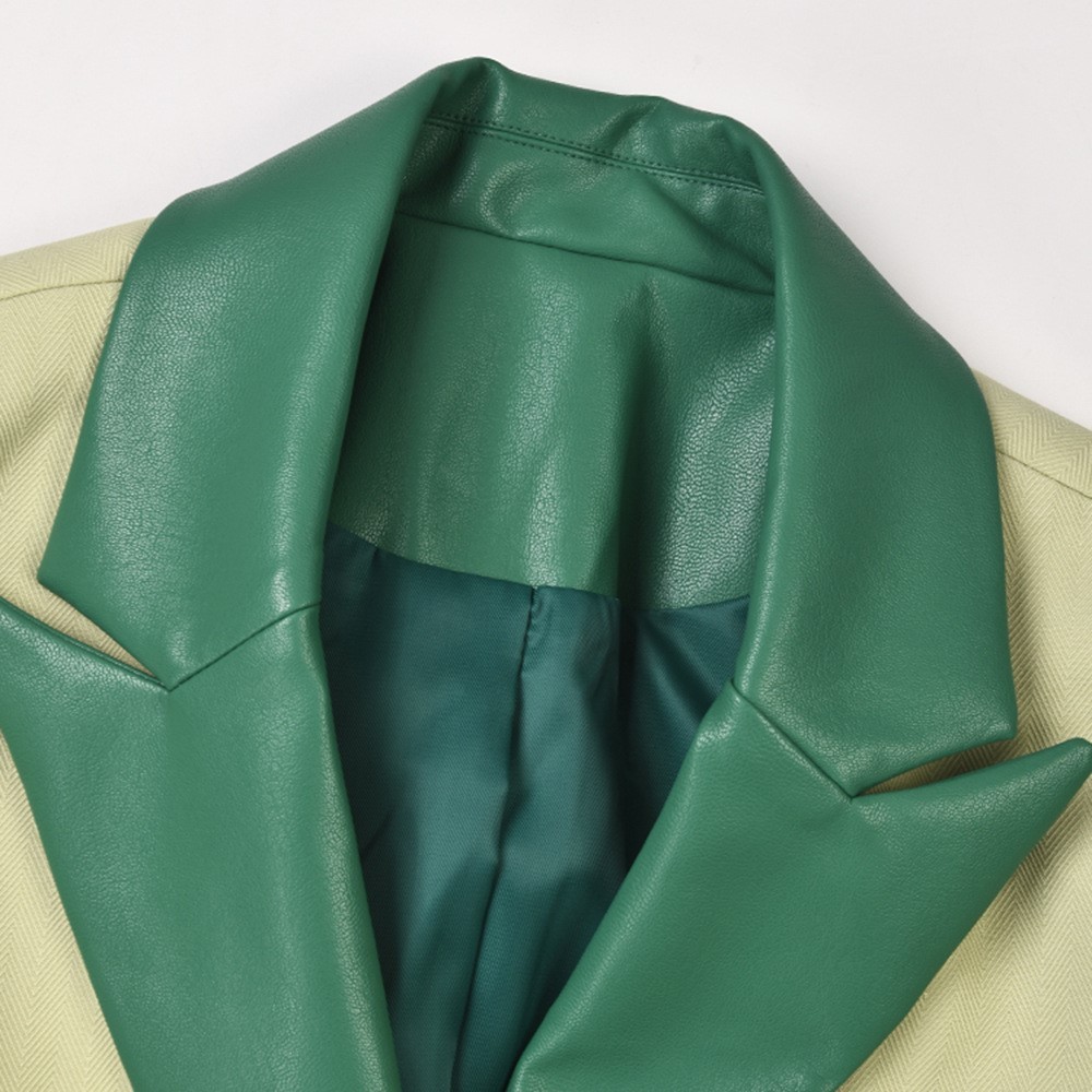 Top Hollow Waist Wrapped Suit Coat
