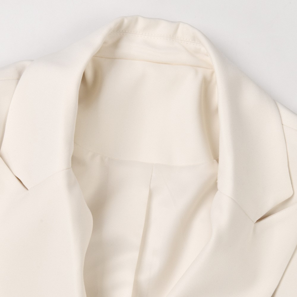 Top Hollow Waist Wrapped Suit Coat
