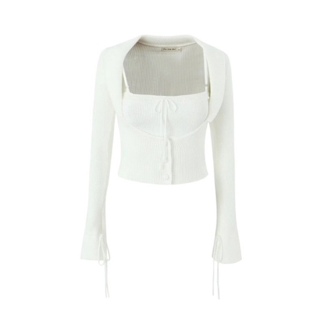 Spliced Suspender Top