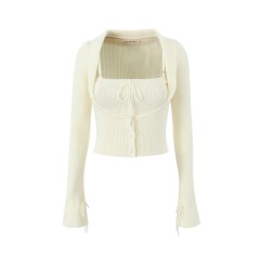 Spliced Suspender Top