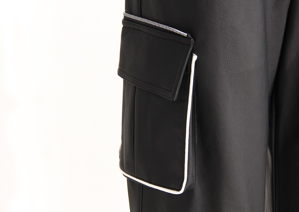 Spliced Casual Pants