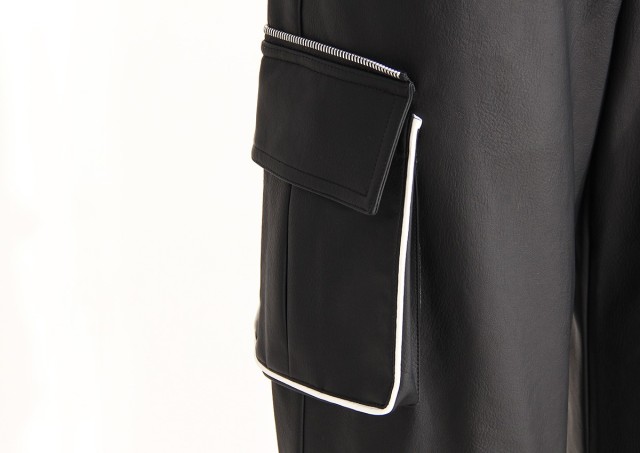 Spliced Casual Pants