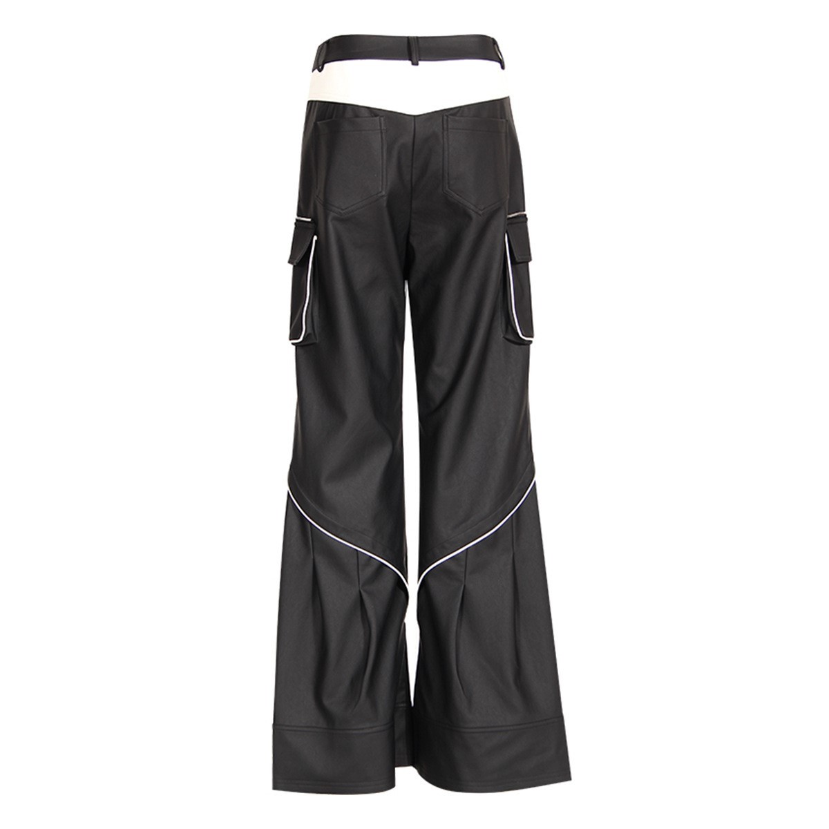 Spliced Casual Pants