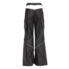 Spliced Casual Pants