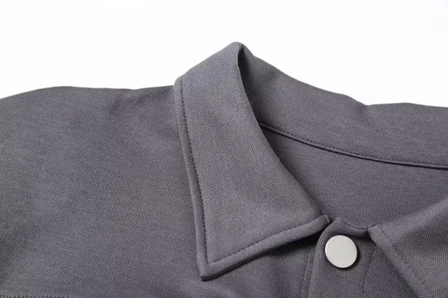 POLO Neck Short Sleeved Dress
