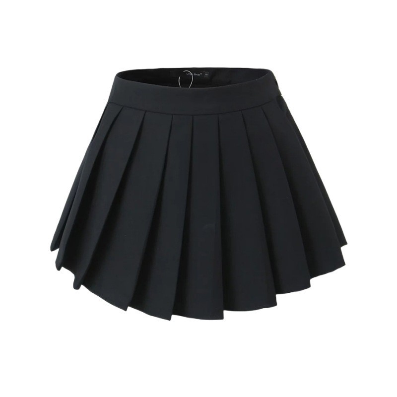 High Waisted Pleated Skirt