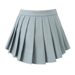 High Waisted Pleated Skirt