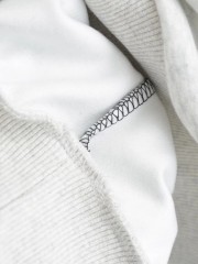 Spliced Half Zip Top