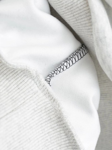 Spliced Half Zip Top