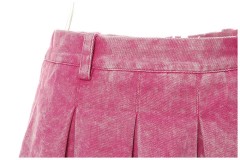 Denim Snowflake Short Skirt