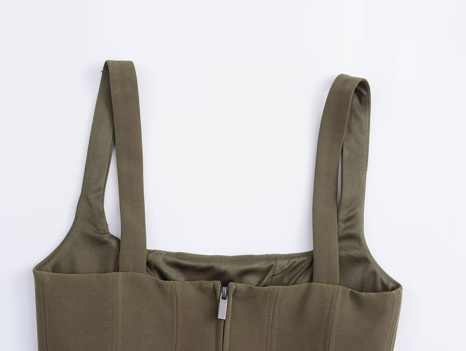 Casual Strap Elastic Top