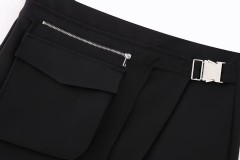 Pocket Embellished Skirt