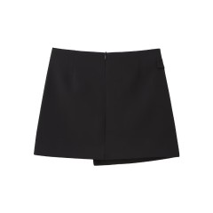Pocket Embellished Skirt