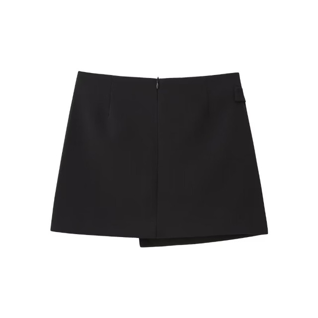 Pocket Embellished Skirt