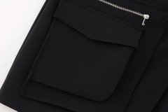 Pocket Embellished Skirt