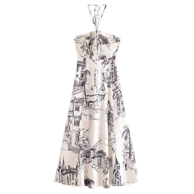 Printed Dress
