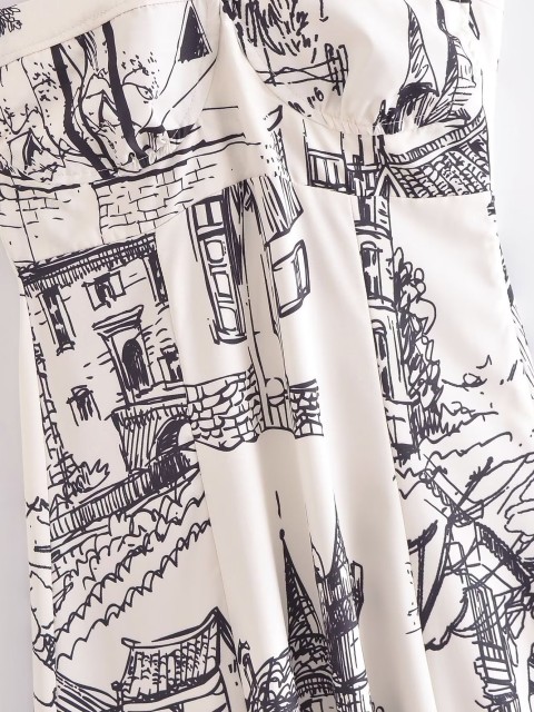 Printed Dress