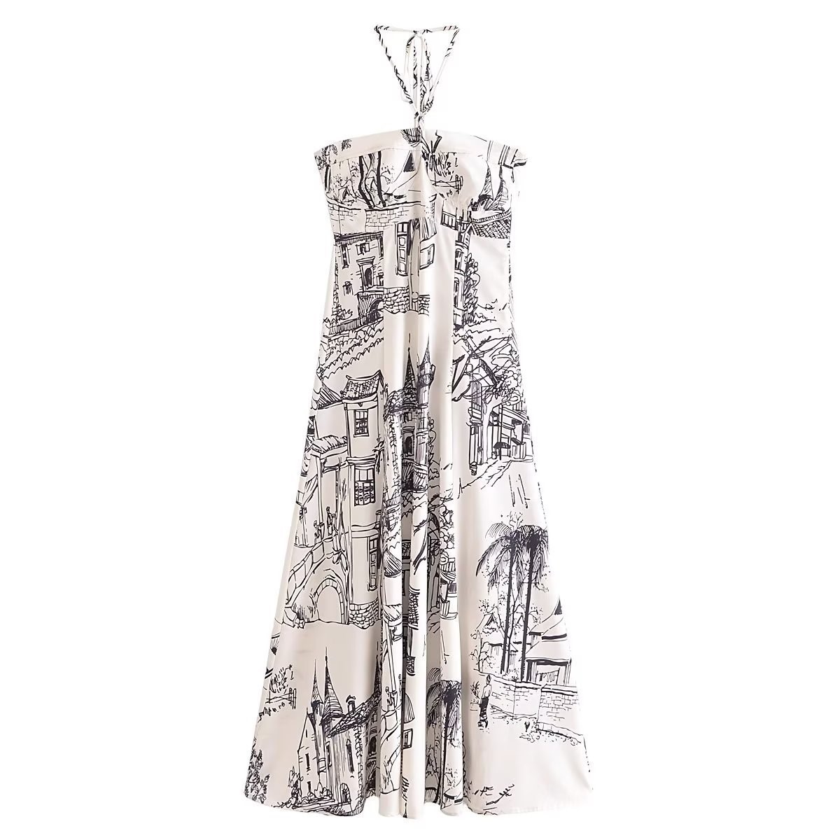 Printed Dress
