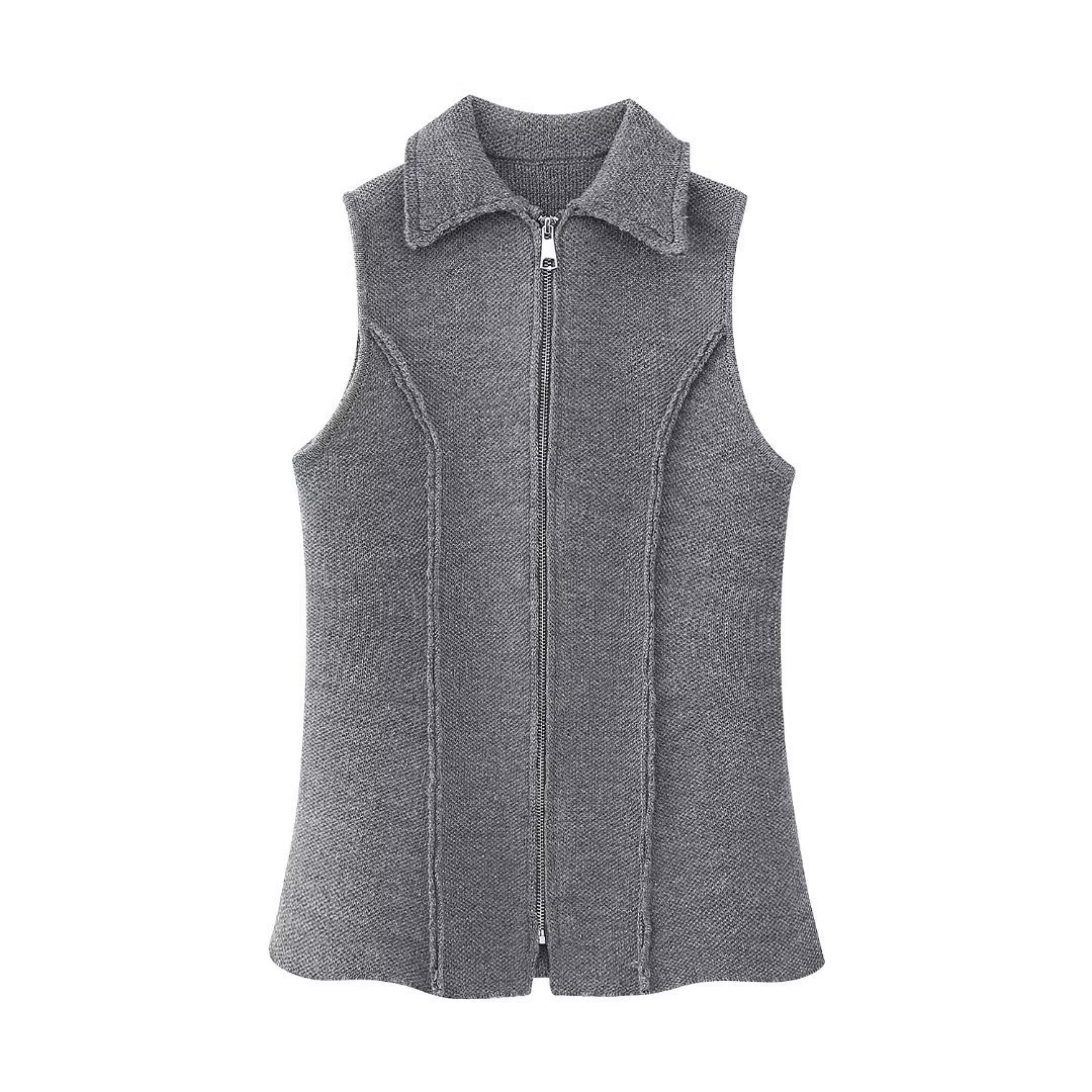 Vest Knitted Vest Top