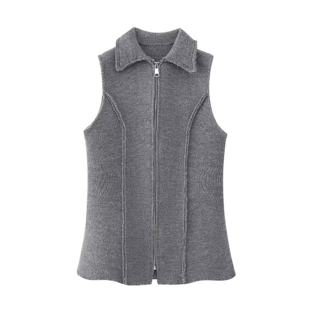 Vest Knitted Vest Top