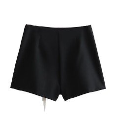Beaded Fringed Skirt Pants