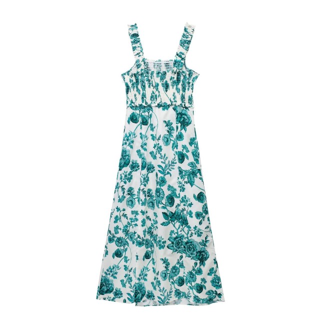 Flower Printed Dress