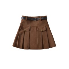 A-line Corduroy Skirt