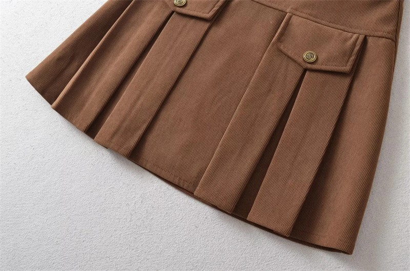 A-line Corduroy Skirt