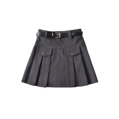 A-line Corduroy Skirt