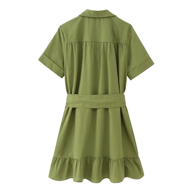 Belt Carved Dress