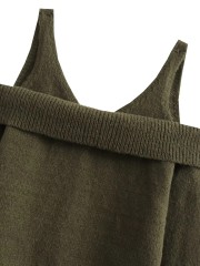 Off Shoulder Knit Top