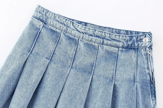 Denim Mini Skirt