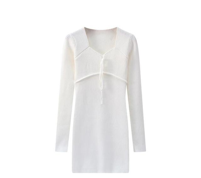 Winter vintage wrap hip halter bottom sweater skirt