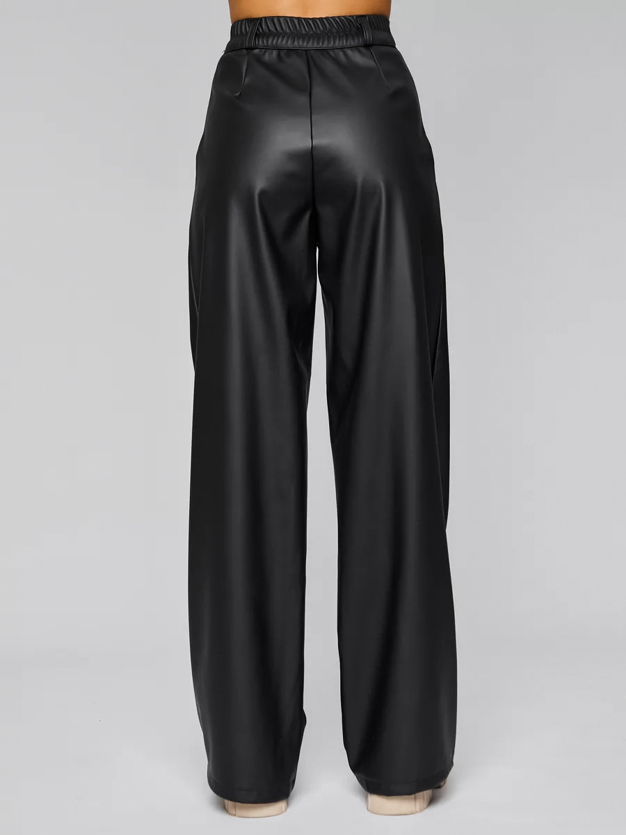 PU leather leather pants fashion casual sports pants