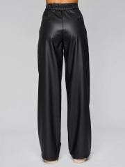 PU leather leather pants fashion casual sports pants
