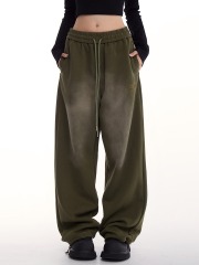 Retro hip hop jazz dance straight leg casual pants