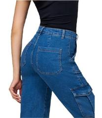 Commuter cargo jeans lady