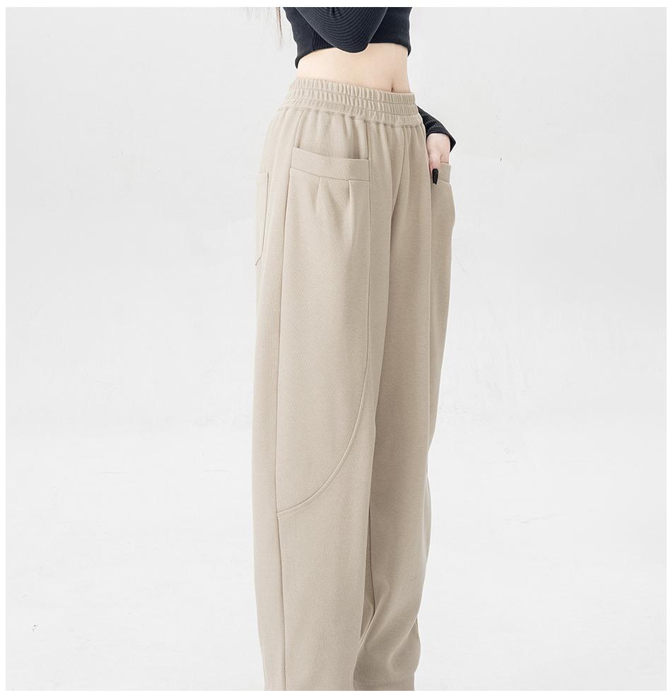 New fashion casual high-waisted slim radish pants