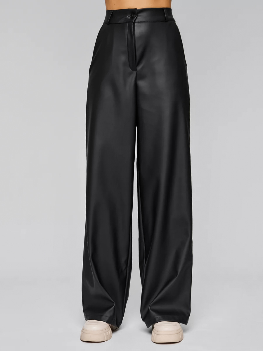 PU leather leather pants fashion casual sports pants