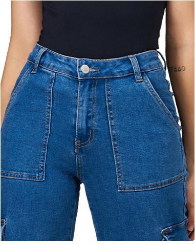 Commuter cargo jeans lady