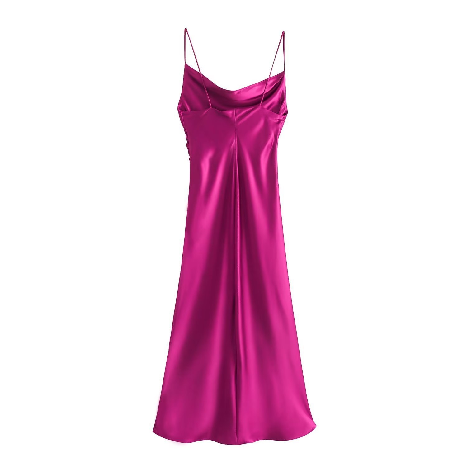 Satin dress slip dress evening dress