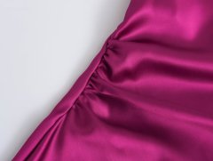 Satin dress slip dress evening dress